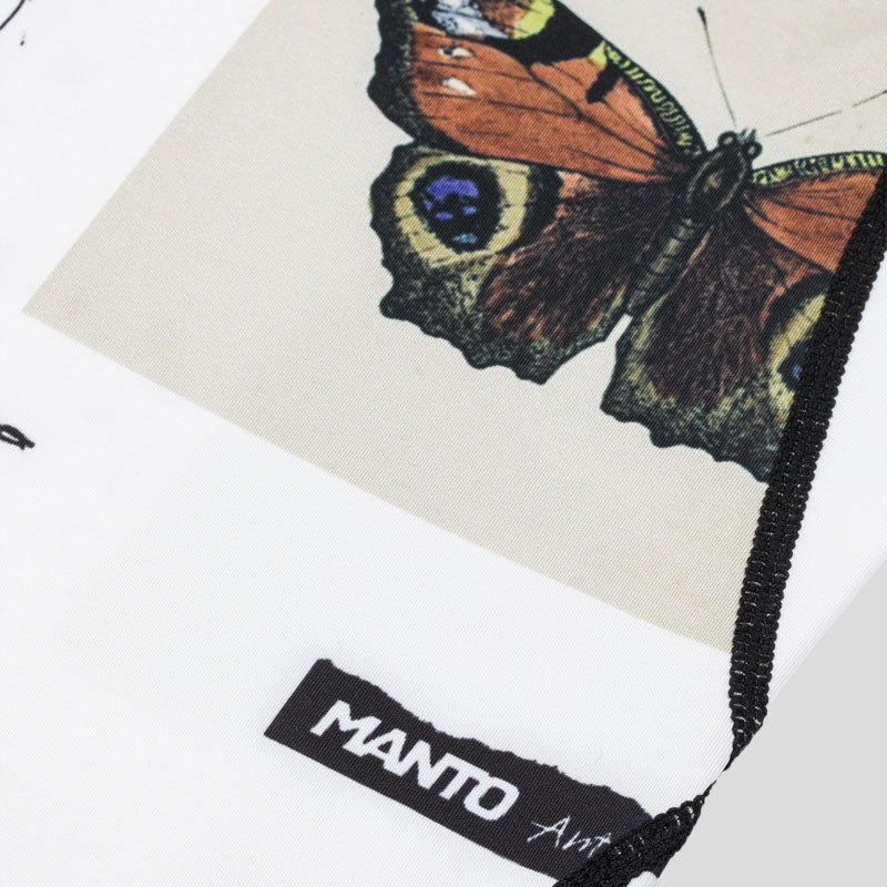 Manto Overcome Rash Guard White