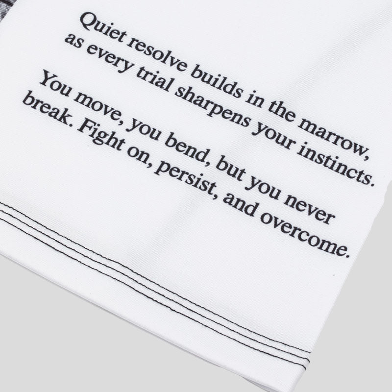 Manto Overcome Rash Guard White