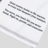 Manto Overcome Rash Guard White