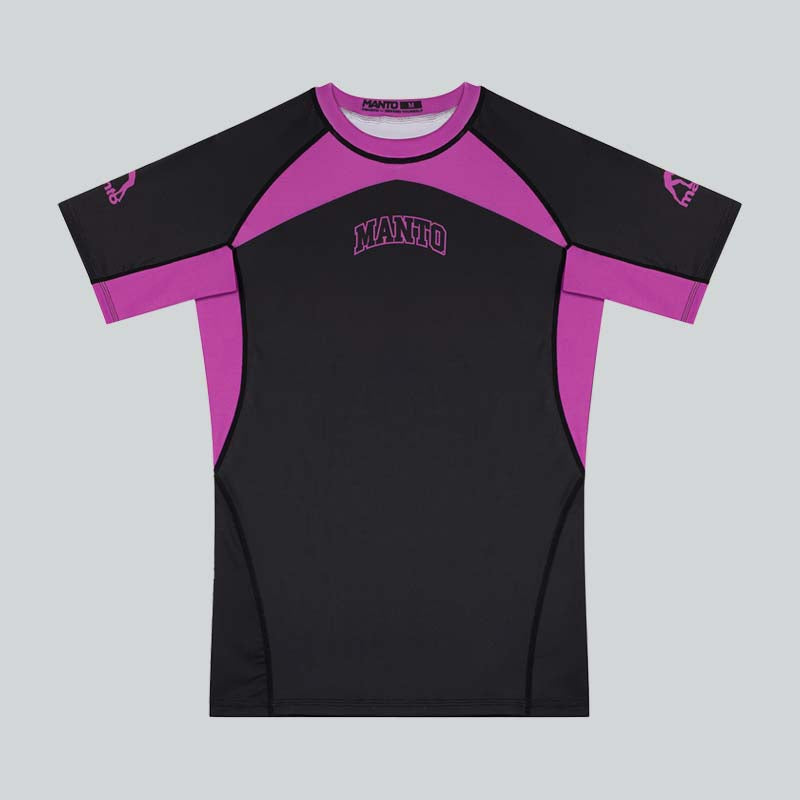 Manto Ranked 25 Rash Guard Purple