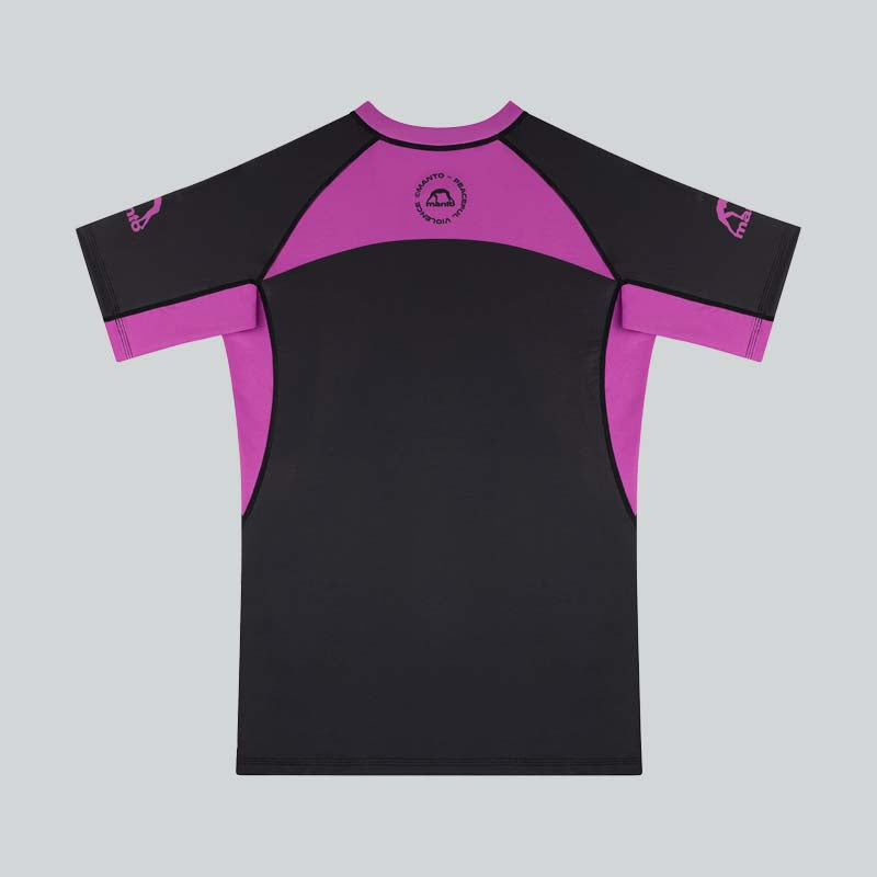 Manto Ranked 25 Rash Guard Purple