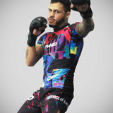 मंटो रेव रैश गार्ड मल्टीकोल