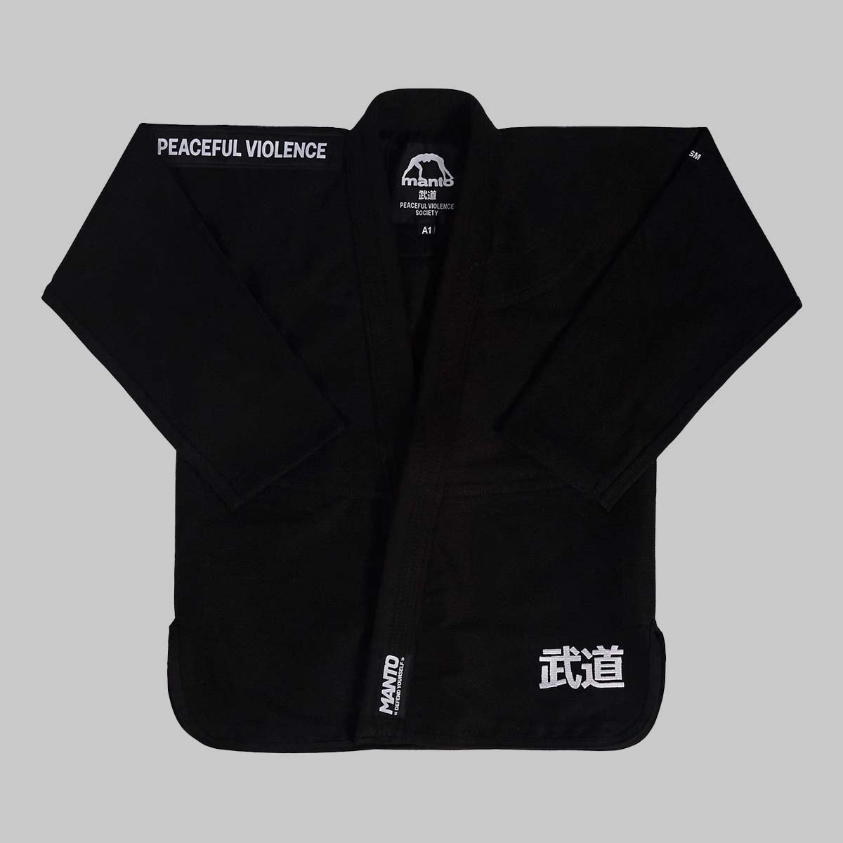 マントソサエティbjj gi black
