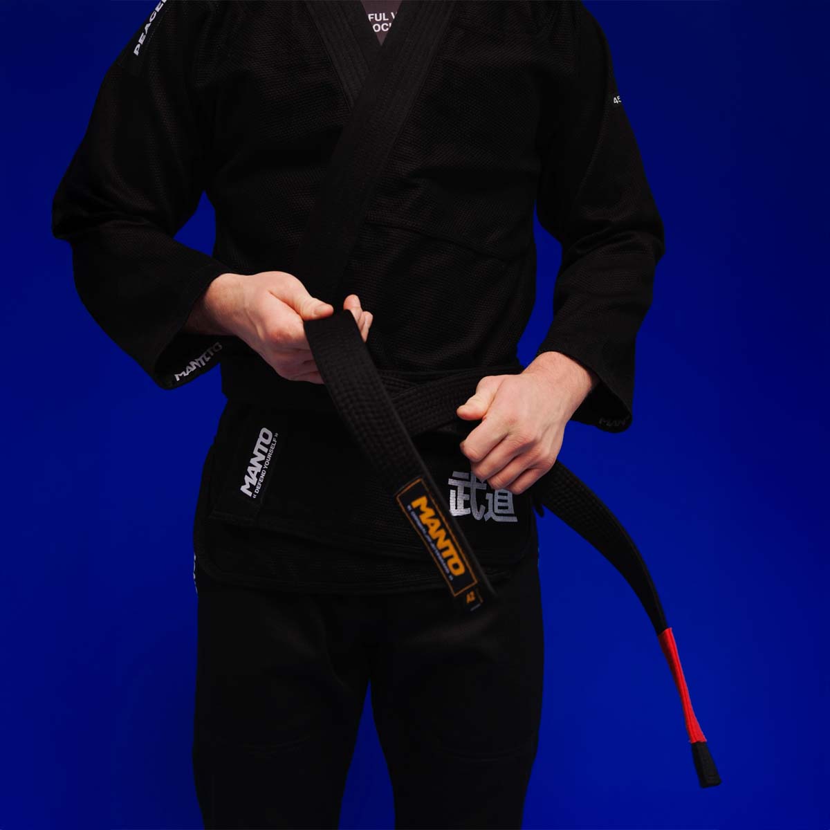 マントソサエティbjj gi black