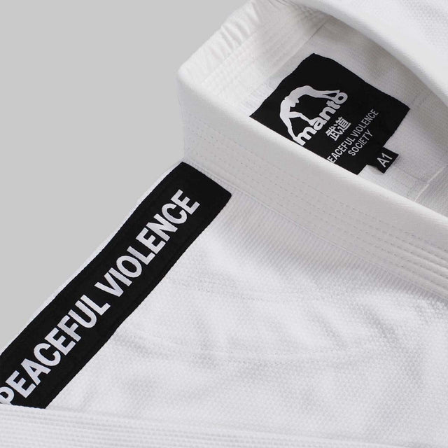 Manto Society BJJ Gi White
