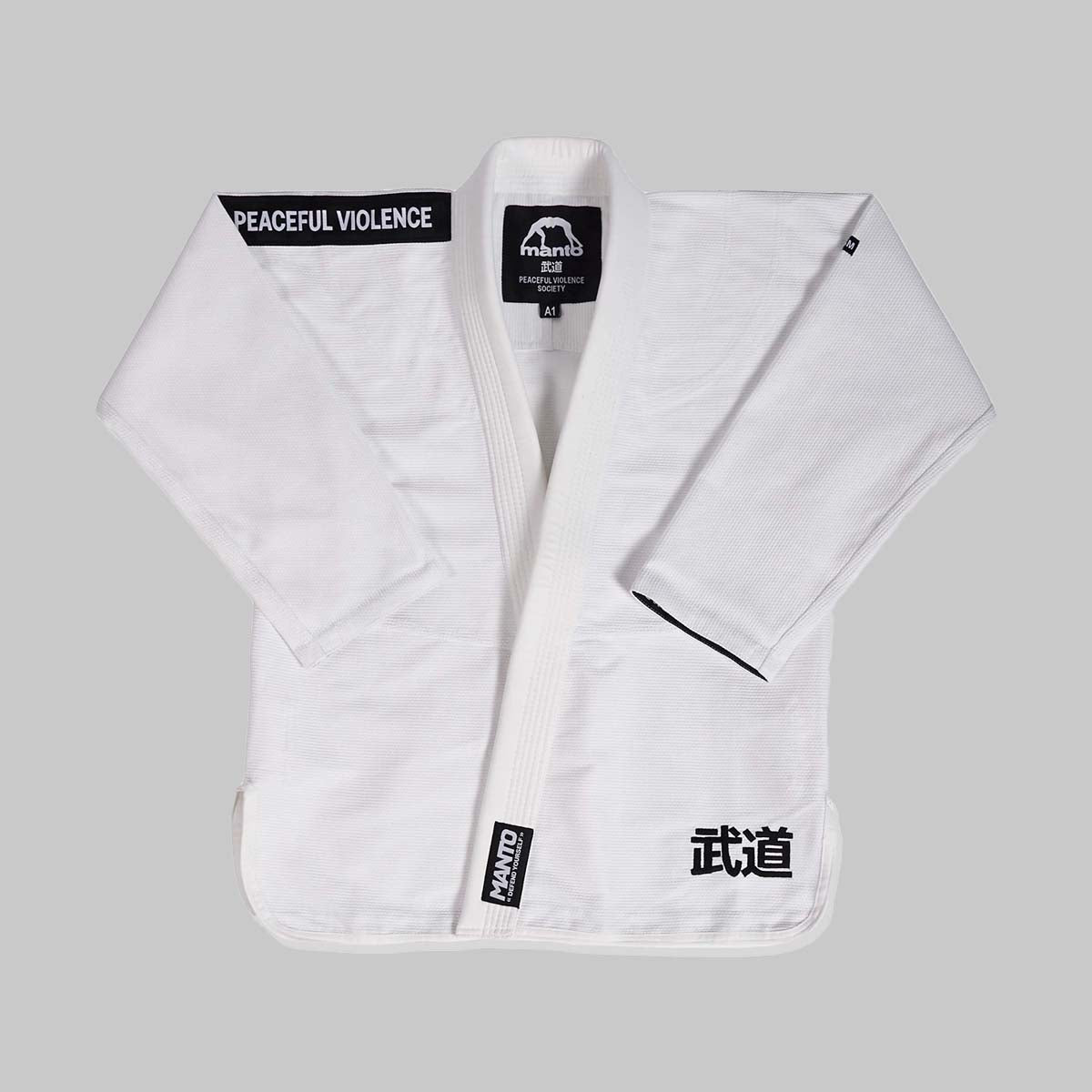 マントソサエティbjj giホワイト