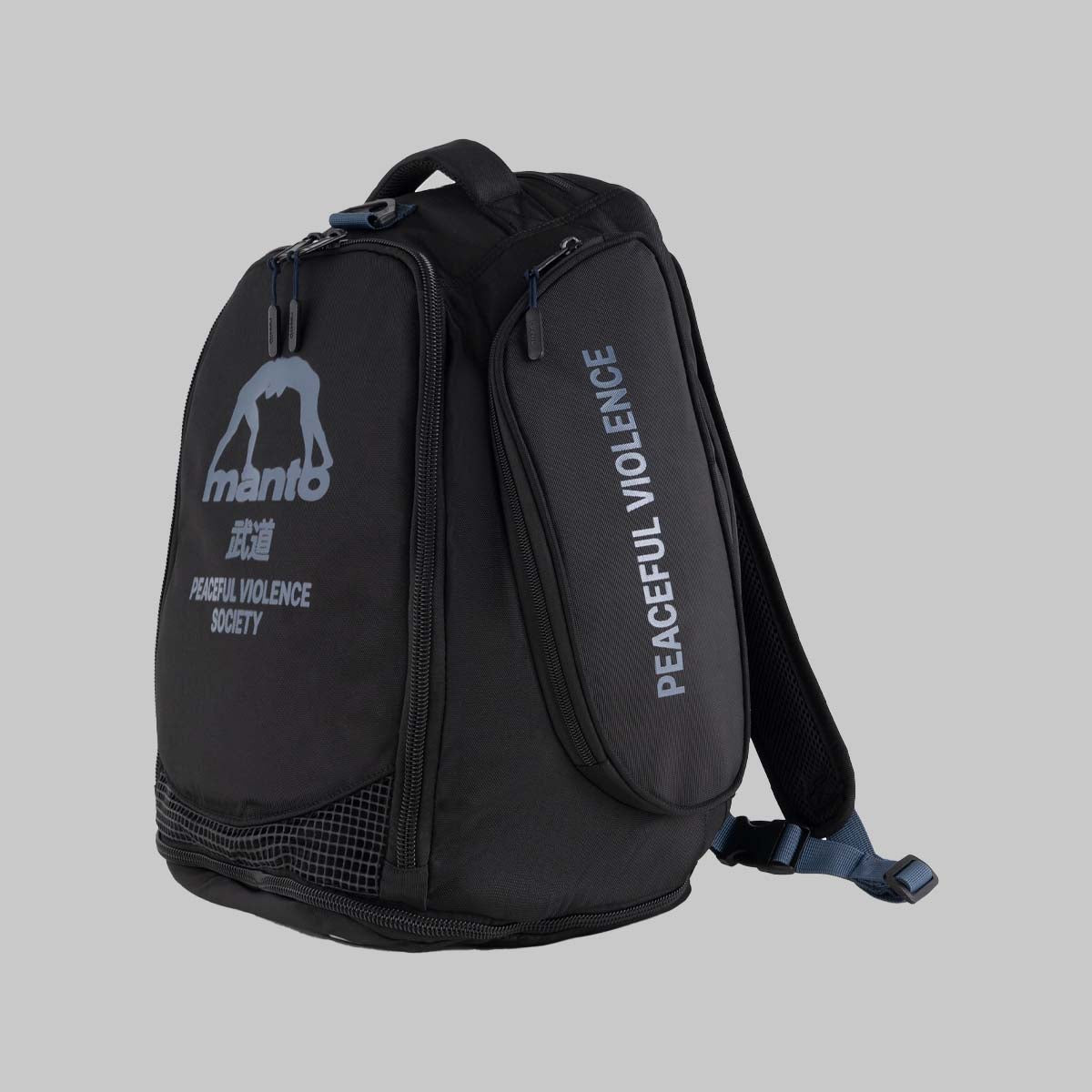 मंटो सोसाइटी मीडियम कन्वर्टिबल बैक पैक ब्लैक