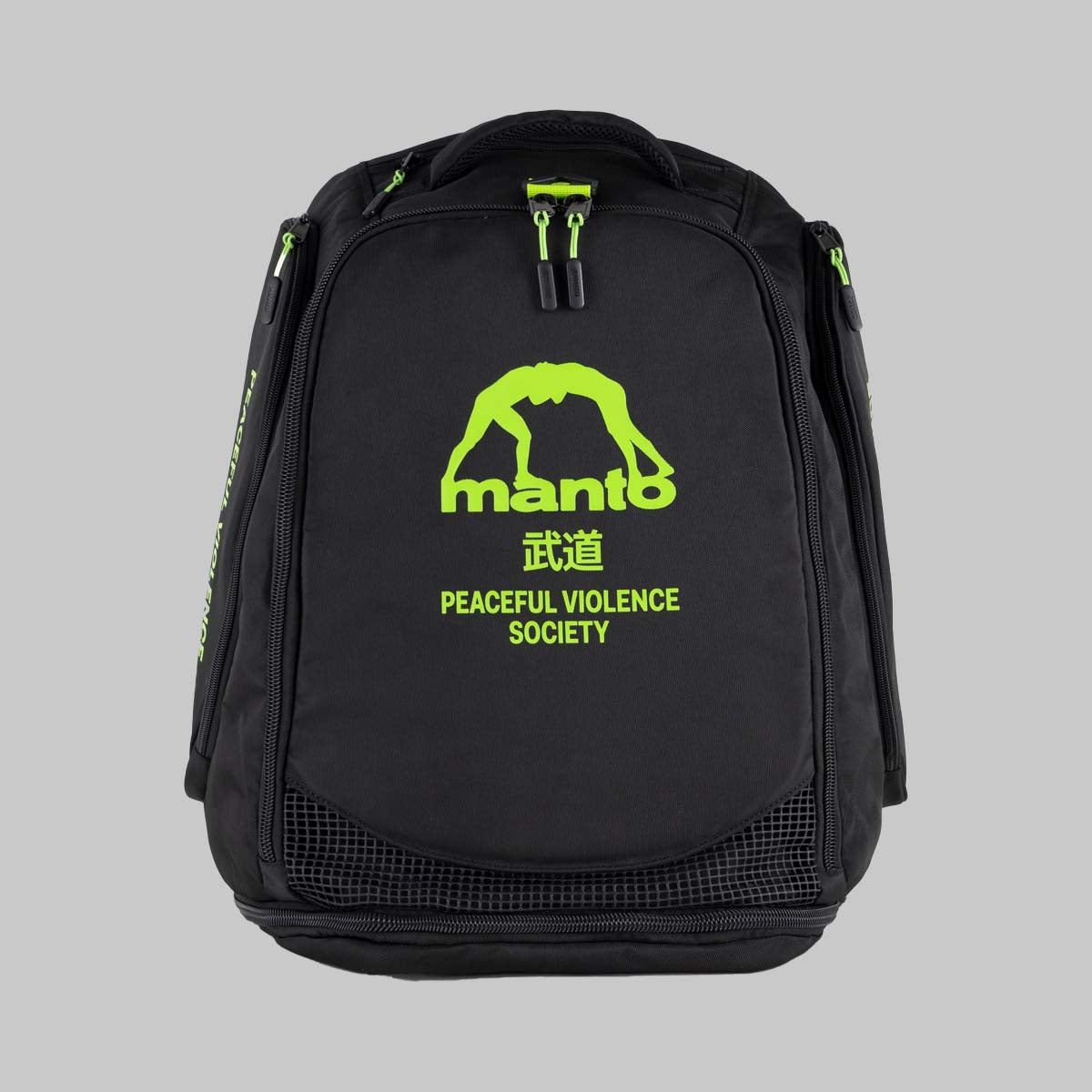 Manto Society XL Convertible Back Pack preto/verde