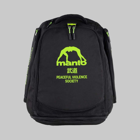 Manto Society XL Convertible Back Pack preto/verde