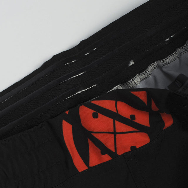 Manto Tengu Fight Shorts Black