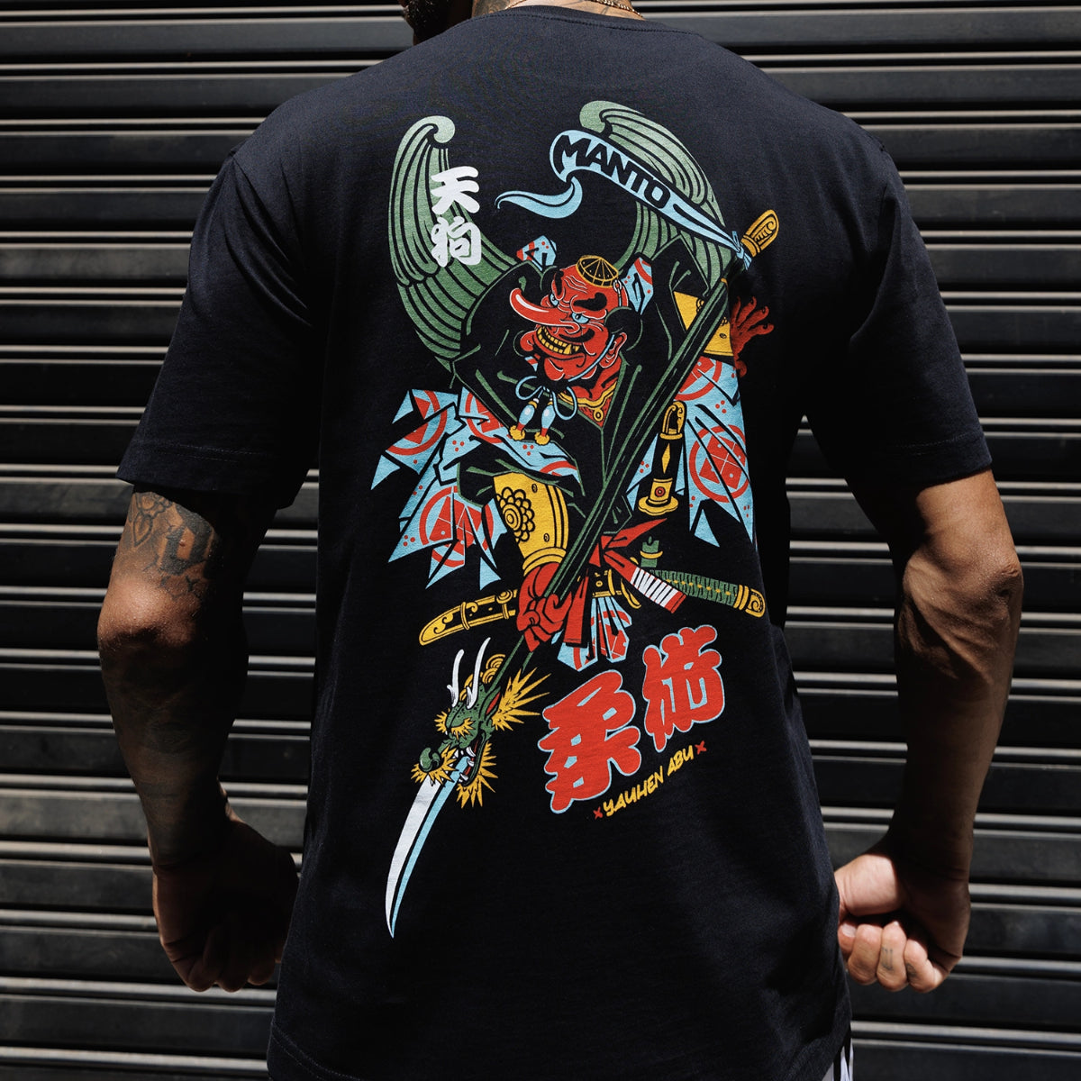 Футболка Manto Tengu Black