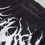 Manto schatzone vecht shorts zwart