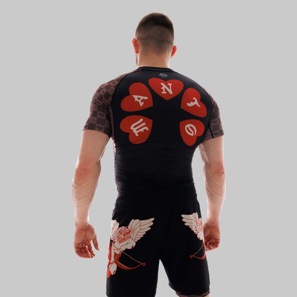 Manto Tuff Luv Rash Guard Black