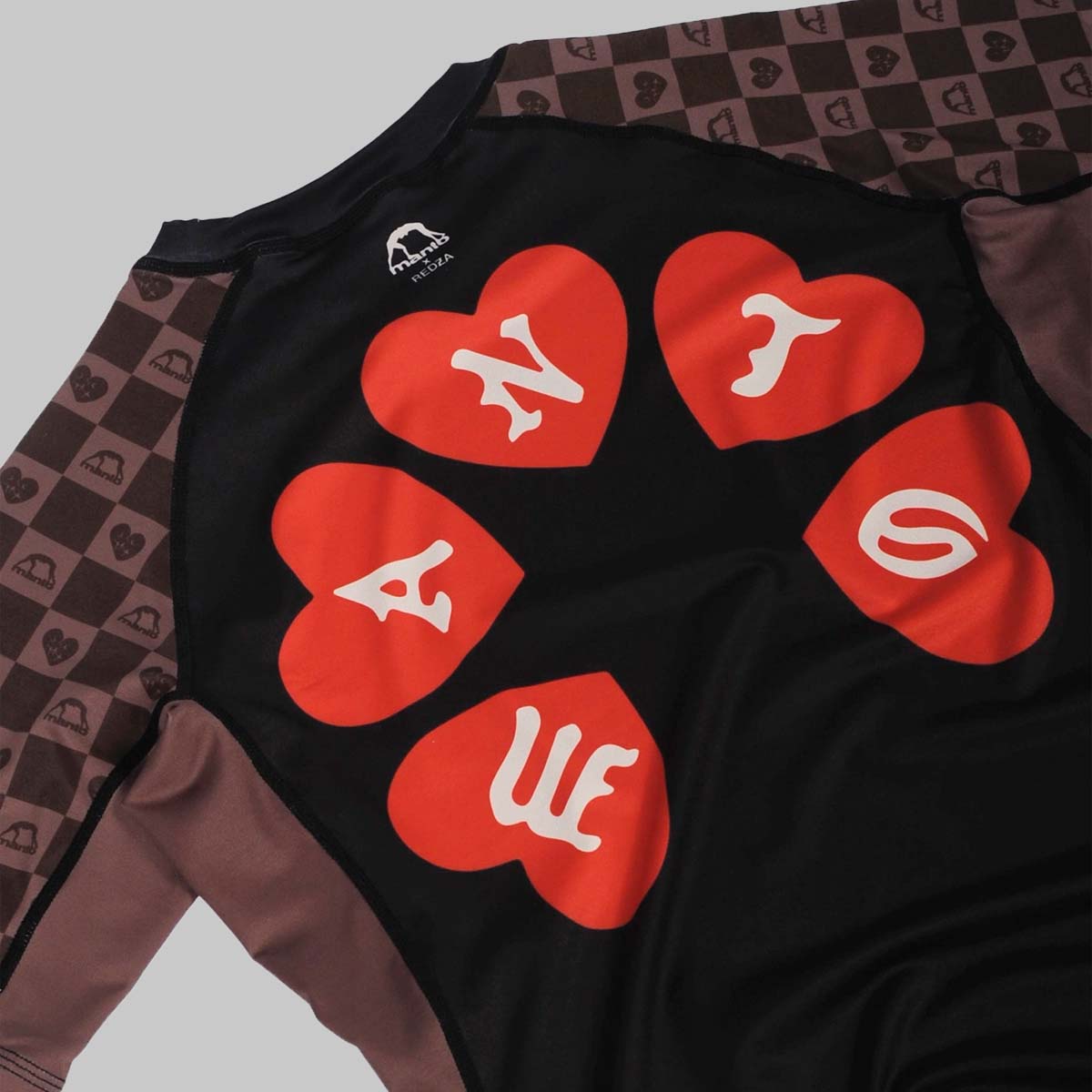 Manto Tuff Luv Rash Guard Black