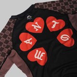 Manto Tuff Luv Rash Guard Black