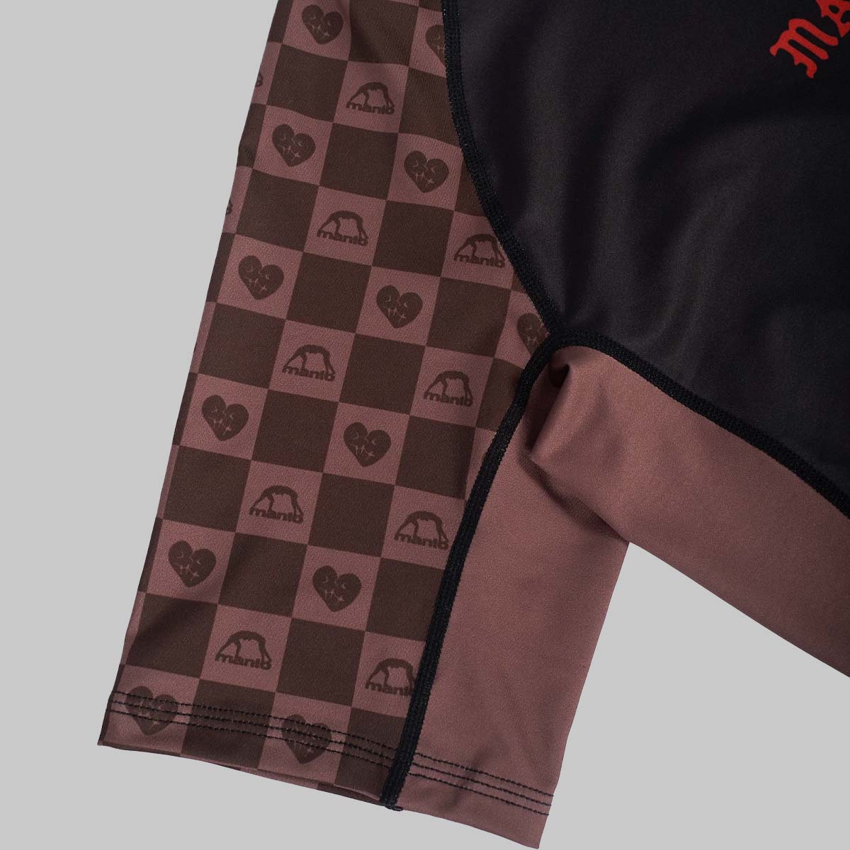 Manto Tuff Luv Rash Guard Black