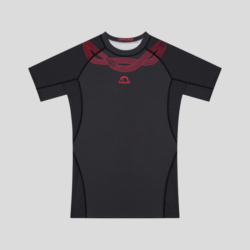 Manto Uroboros Rash Guard Black