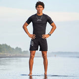 Manto Varsity Fight Shorts Black