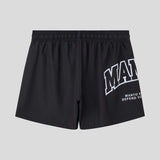 Manto Varsity Fight Shorts Black