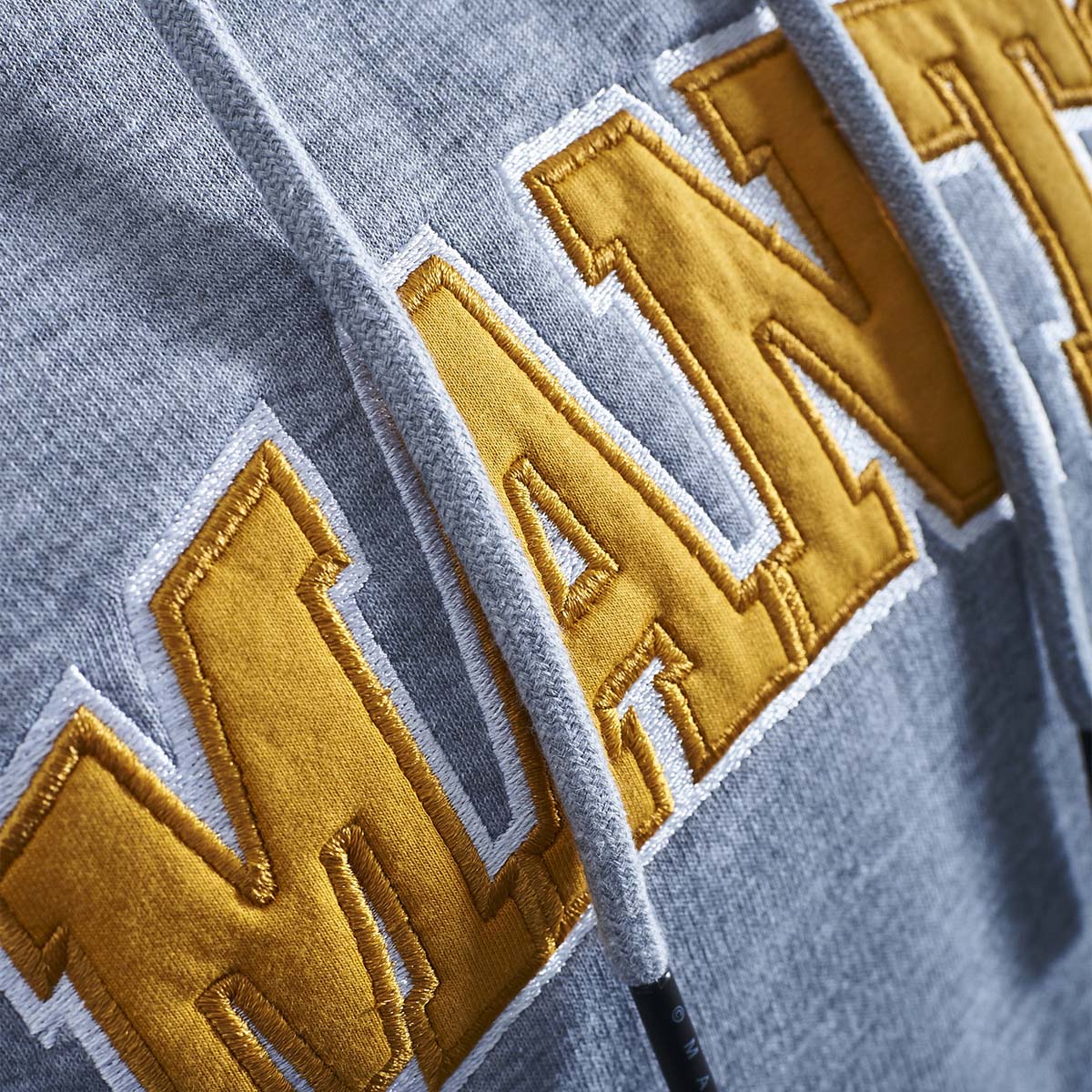 Manto Varsity Hoodie grau