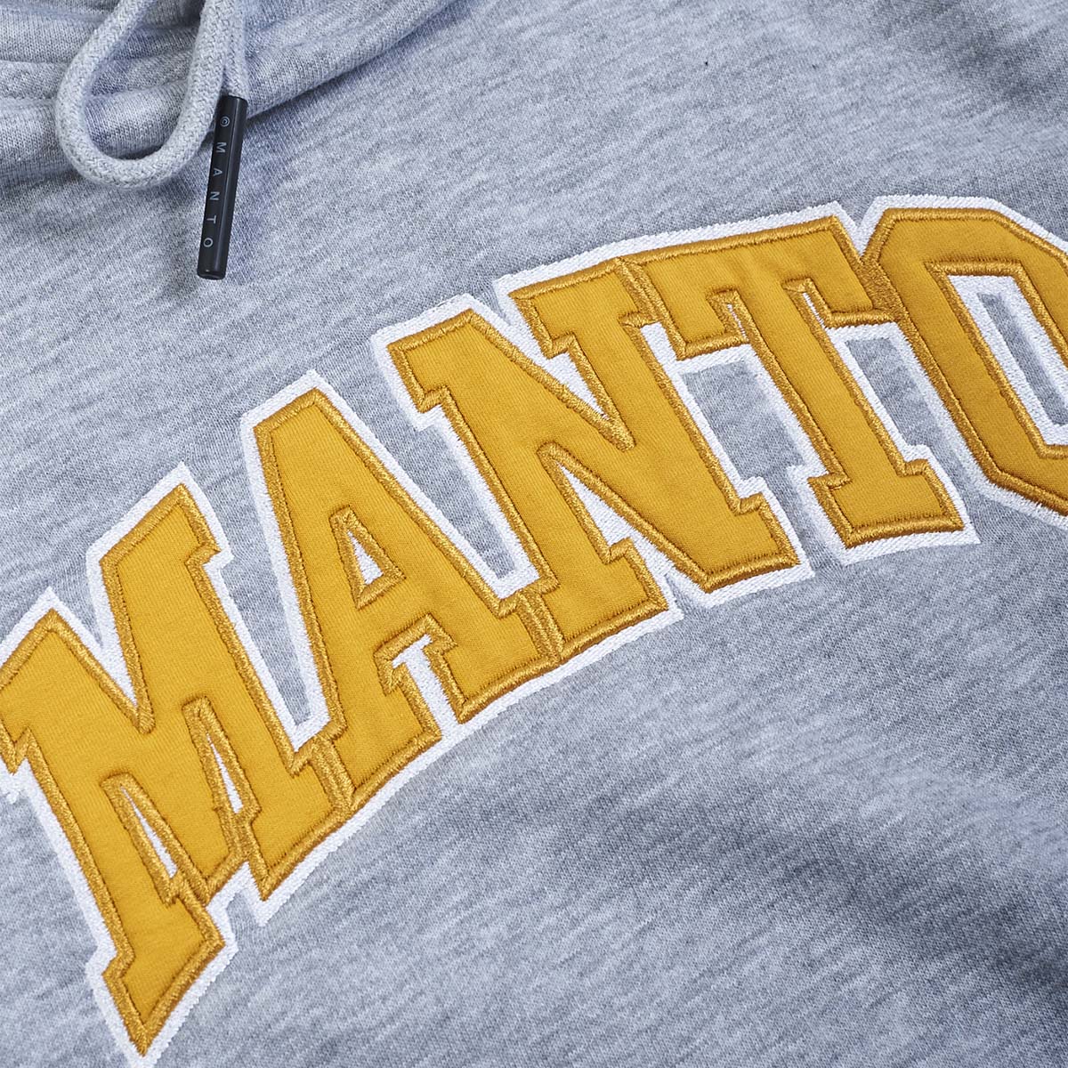 Manto Varsity Hoodie grau
