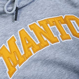 Manto Varsity Hoodie grau