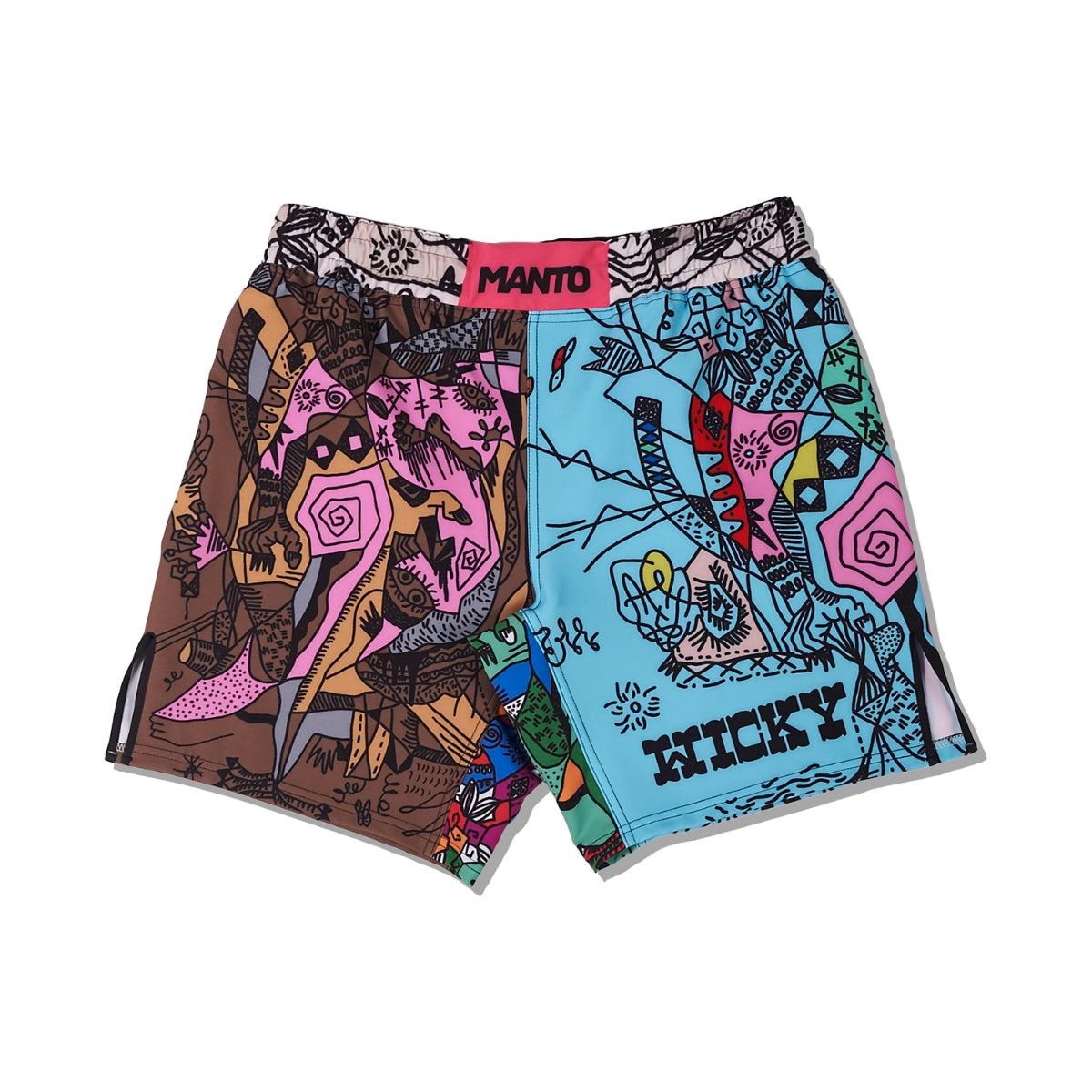 Manto Wicky Fight Shorts MultyColour