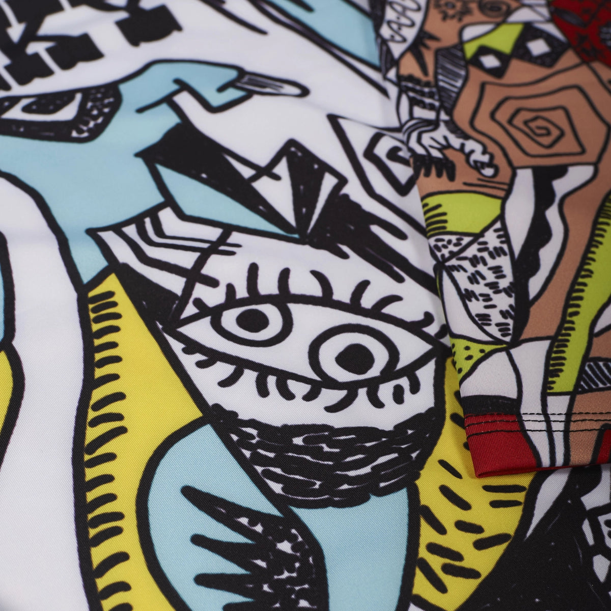 Manto Wicky Long Sleeve Rash Guard Multicolour