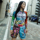 Manto Wicky Long Sleeve Rash Guard Multicolour