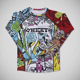 Manto Wicky Long Sleeve Rash Guard Multicolour