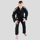 Manto x4 bjj gi schwarz