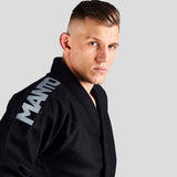 Manto x4 bjj gi schwarz