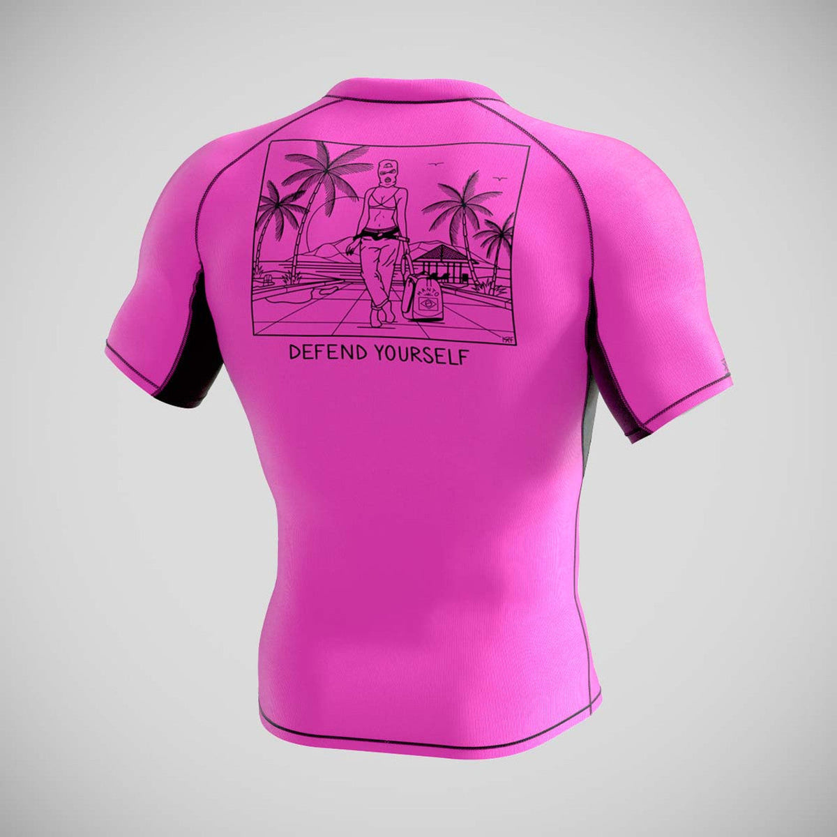 Ktof Manto KTOF Short Sleeve Rash Guard from Made4Fighters