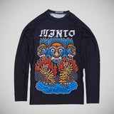 Manto Tigres de manga longa Guarda precipitada preta