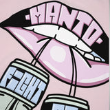 Manto x KTOF Rękawice T-shirt Różowy