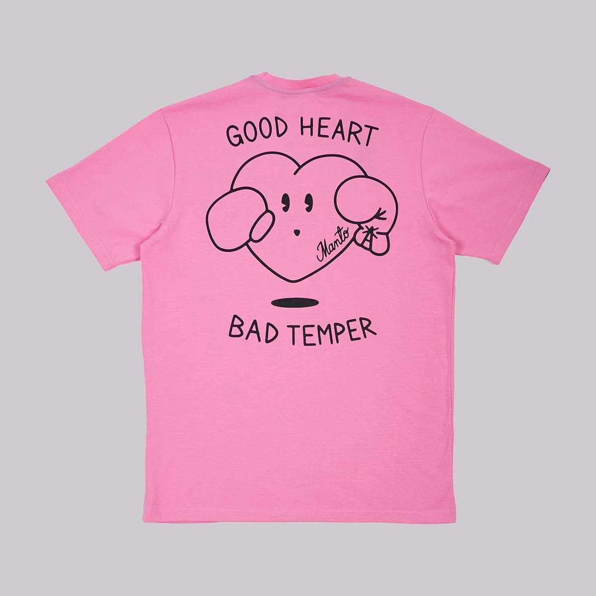 T-shirt Manto x Ktof Heart Pink