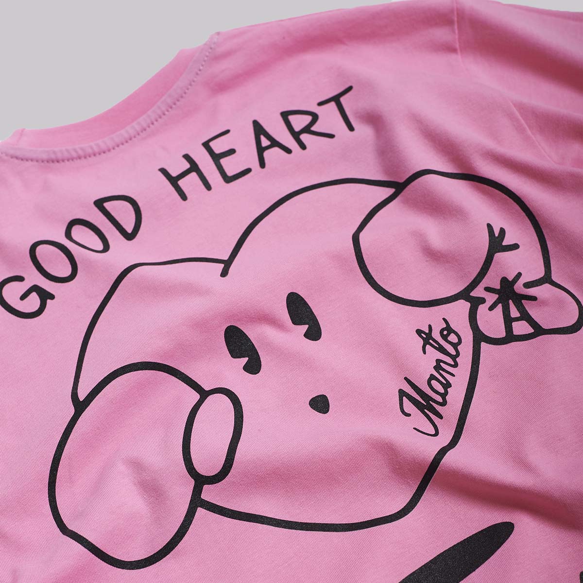 T-shirt Manto x Ktof Heart Pink