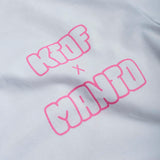 T-shirt de coeur Manto x ktof blanc