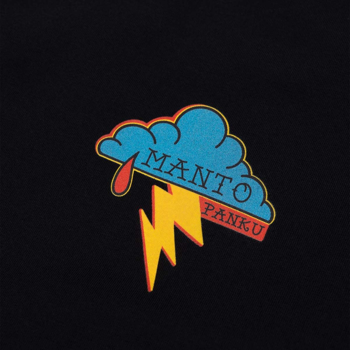 Manto x Panku Eagle футболка черная