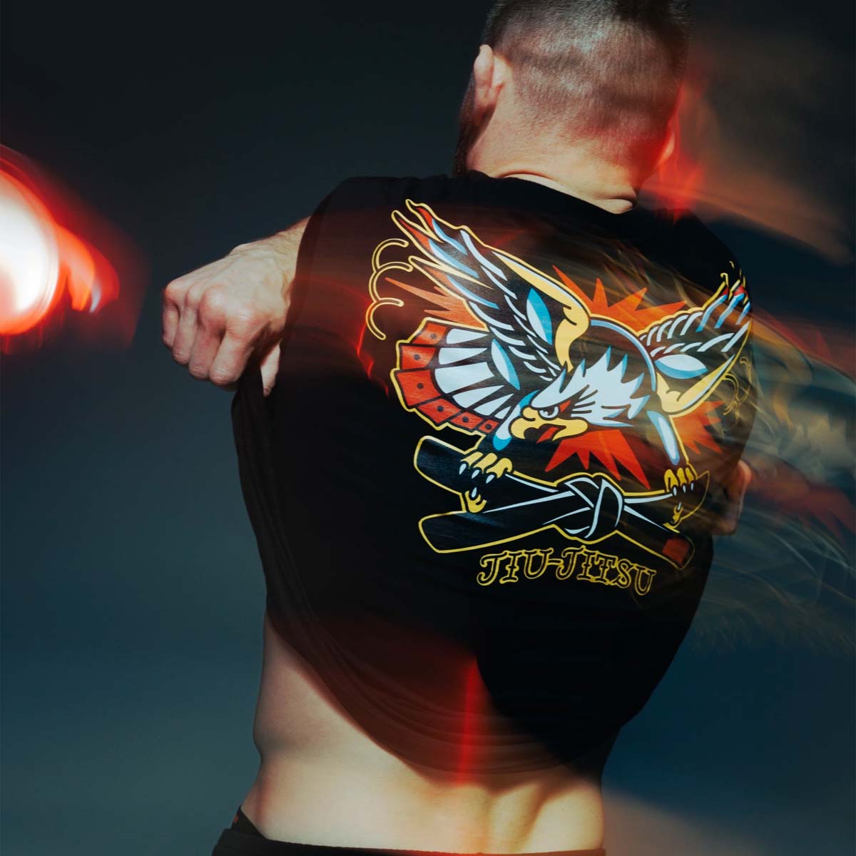 Manto x Panku Eagle футболка черная