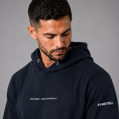 Fumetsu Mantra Hoodie Navy