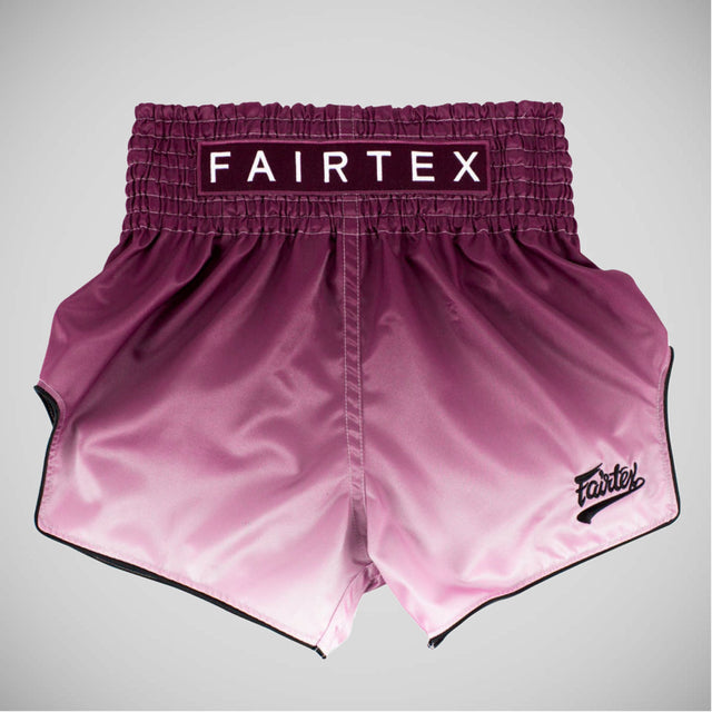 Fairtex BS1904 Fade Muay Thai Shorts Maroon