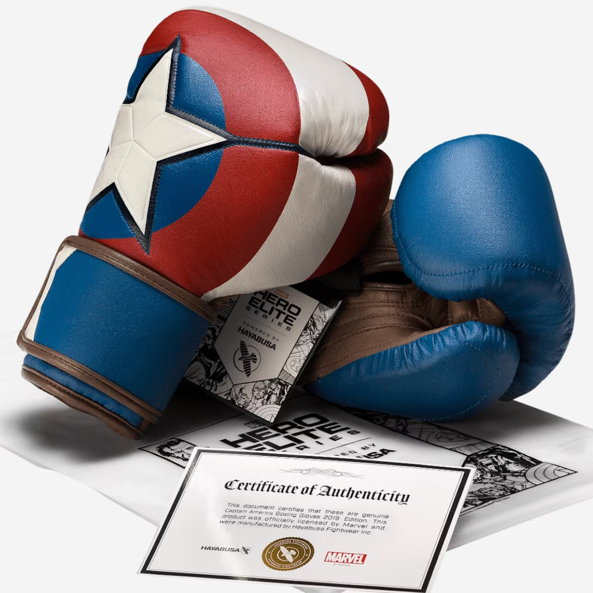 Marvel's Captain America Boxing Gloves Red/White/Blue