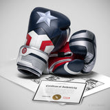 Marvel's Captain America (Sam Wilson) boxerské rukavice stříbro/modrá