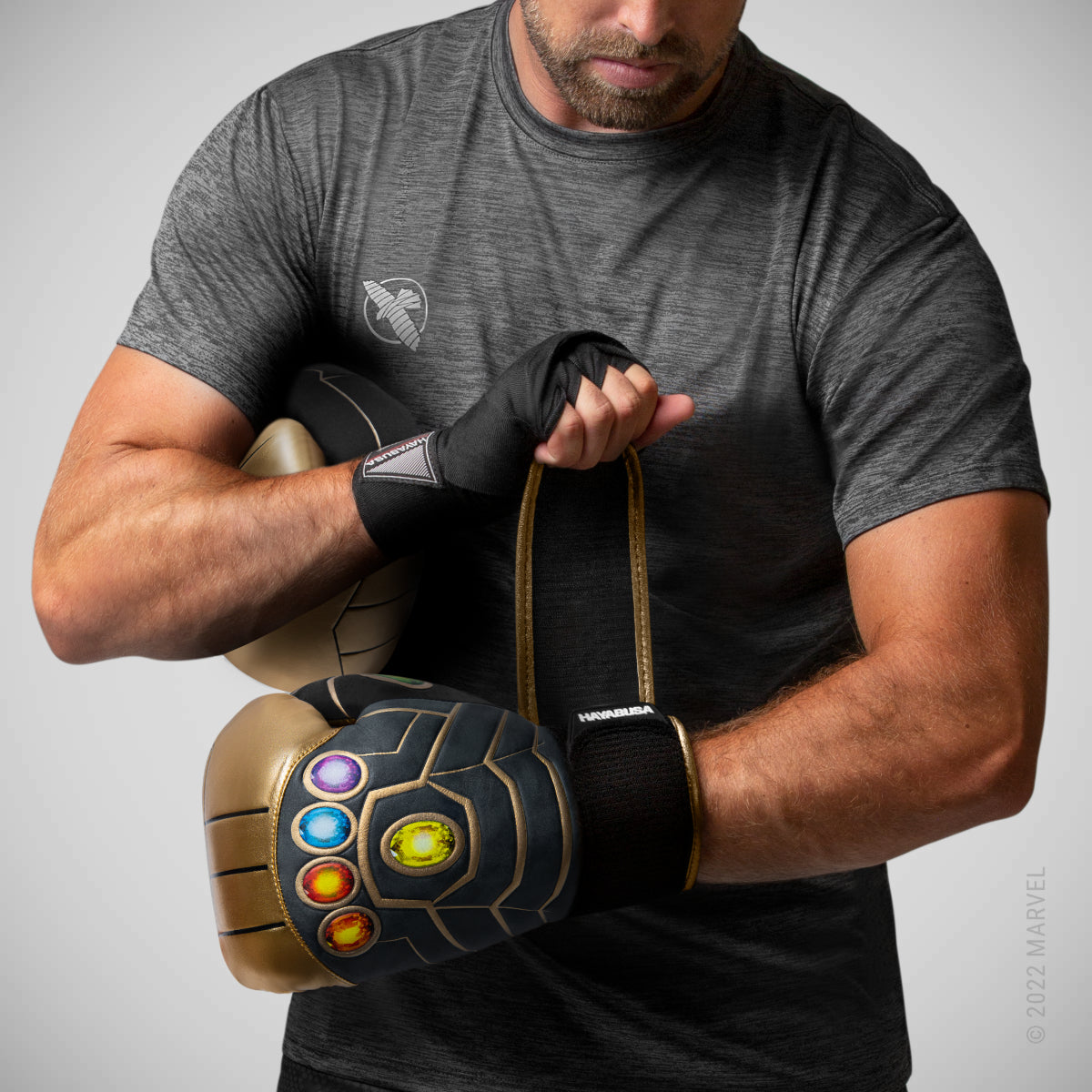 Marvel’s Thanos Boxing Gloves Gold/Black