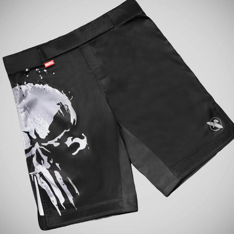 Marvels The Punisher Fight Shorts schwarz