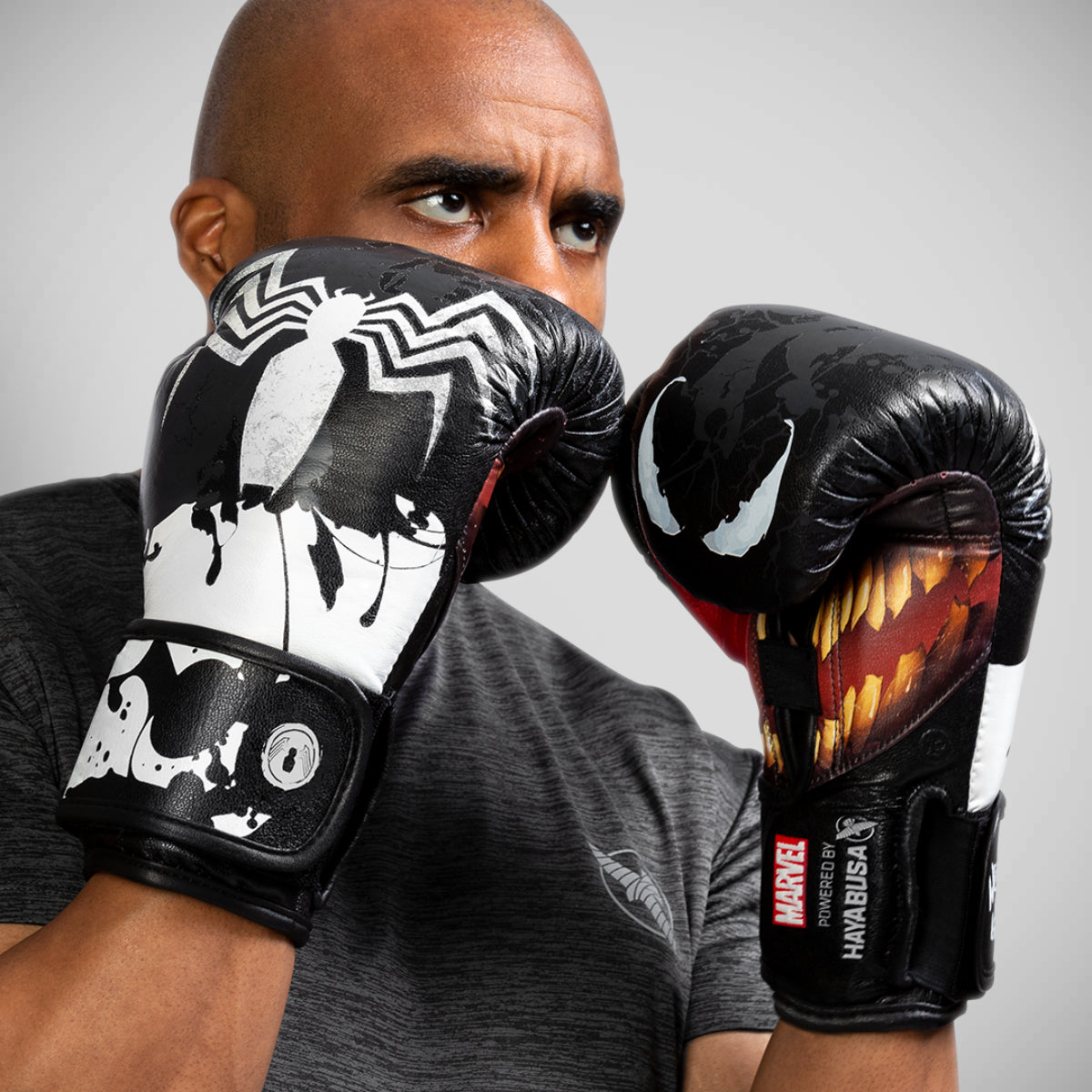 Marvel's Venom Boxing Gloves Black/White