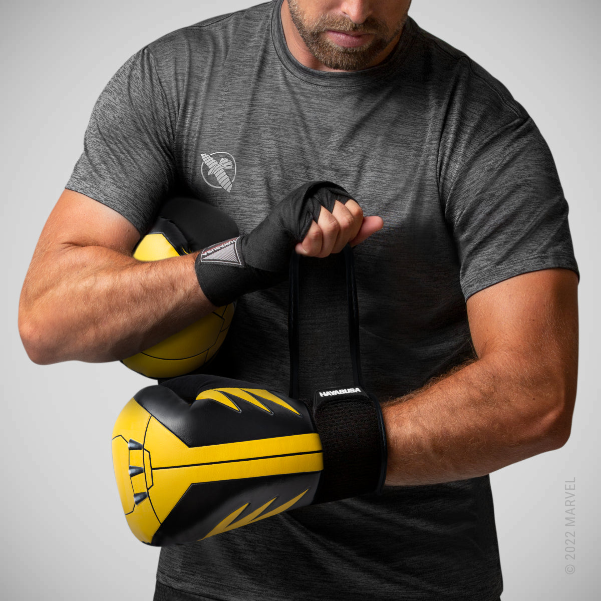 Marvel’s Wolverine Boxing Gloves Yellow/Black