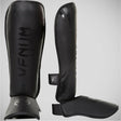 Matte Black Venum Challenger Shin Guards   