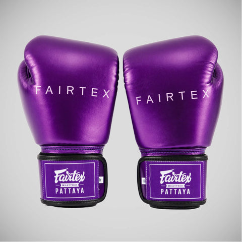 Metallic Purple Fairtex BGV22 Boxing Gloves